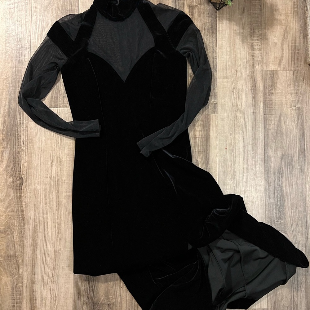 Vintage Miss Ashlee Velvet Gown